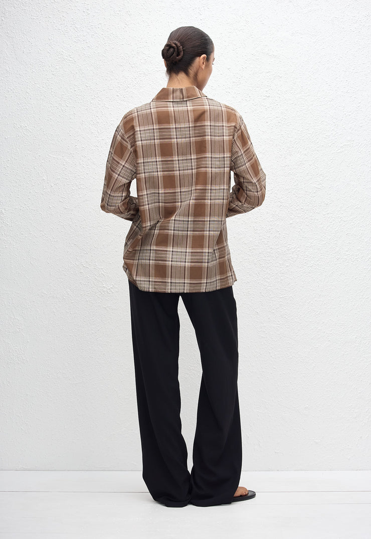 Voile Plaid Shirt - Picnic Plaid - Matteau