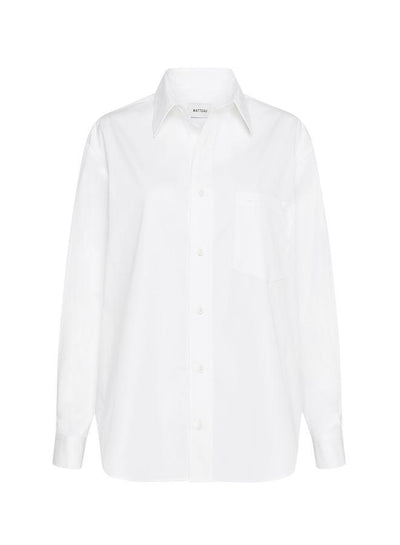 Classic Pocket Shirt White - Matteau