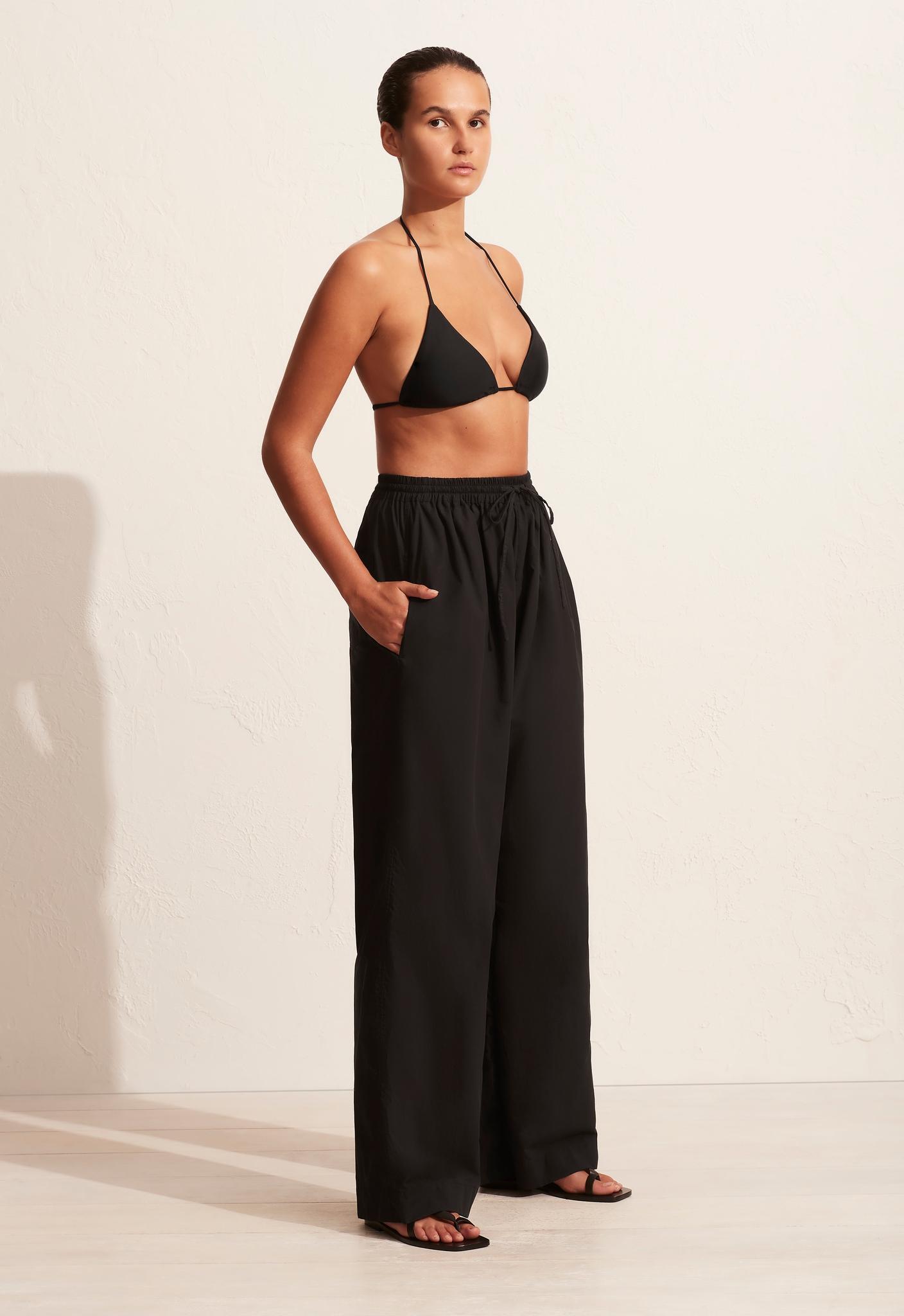 Relaxed Pant - Black - Matteau