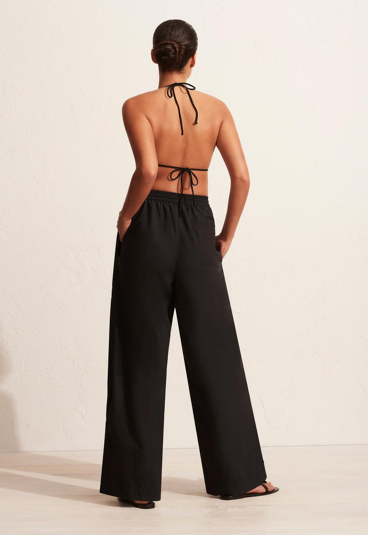 Relaxed Pant - Black - Matteau